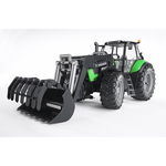 Jucarie Tractor Bruder Deutz Agrotron X720 cu Incarcator Frontal, Bruder