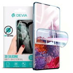 Folie Silicon Antibacterian Devia Pentru Huawei P20 (Transparent), Devia