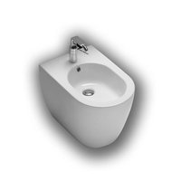 Bideu stativ Hatria, Fusion, back-to-wall, alb, 