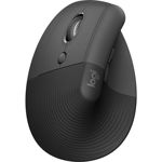 Mouse Logitech Lift Left Vertical Ergo Graphite Black PC