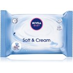 Nivea Baby Soft & Cream servetele pentru curatare, Nivea
