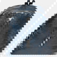 Francesca Rossi, Rucsac din piele ecologica cu buzunare cu fermoar, Albastru marin