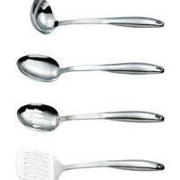 Set ustensile bucatarie din inox 7 piese, Zokura