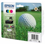 Cerneala Golf ball Multipack Epson 4-colours 34XL DURABrite Ultra | 48,7 ml, Epson