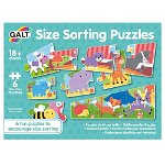 Set 6 puzzle - Animalute jucause (3 piese), Galt, 1-2 ani +, Galt