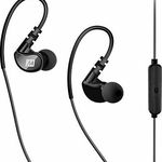 MEE audio X1 (X1) intratecală Căști sport cu un sistem de prindere patentat, de control de la distanță și microfon - negru, MEE audio