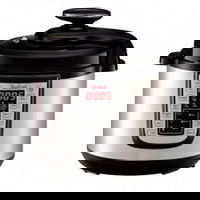 Aragaz multiplu sub presiune Tefal One Pot CY505E30, 6 L, 1200W, 25 programe, Retete, Pornire intarziata, Timer, Otel inoxidabil, TEFAL