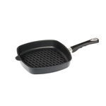 Tigaie grill patrata, aluminiu, 28 x 28 cm - AMT Gastroguss, AMT Gastroguss