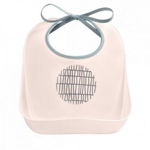 Beaba Training Bib 4 months+ bavețică Pink Grid 1 buc, Beaba