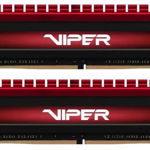 Memorie RAM Viper 4, Patriot, DDR4, 16 GB, 3733 MHz, CL17, Negru/Rosu