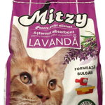MITZY Nisip pentru pisici, cu aromă de lavandă 5,5 L, 5kg, Mitzy