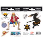 Stickere One Piece 16x11 cm Luffy & Law, ABYstyle