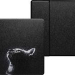 Strado Graphic Case Husă inteligentă pentru Kindle Oasis 2019 (Moon Cat), Strado