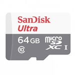 Card de memorie Sandisk microSD 64GB  80MB s  UHS I  class 10