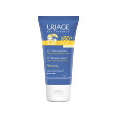 Crema minerala pentru protectie solara cu SPF 50+ 1er Bebe, 50 ml, Uriage, URIAGE