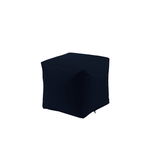 Taburet Cub, Material impermeabil - Bleumarin, 