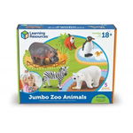 Set 5 figurine Animalute de la Zoo Learning Resources, 18 luni+, Learning Resources