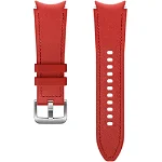 Curea smartwatch Hybrid Leather Band pentru Galaxy Watch4 Classic, 20mm M/L, Red