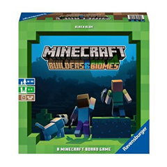 Joc de societate Minecraft Builders amp Biomes Ravensburger, Ravensburger