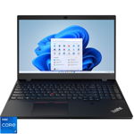 Laptop Lenovo 15.6'' ThinkPad T15p Gen 3, FHD IPS, Procesor Intel® Core™ i7-12700H (24M Cache, up to 4.70 GHz), 16GB DDR5, 512GB SSD, GeForce RTX 3050 4GB, Win 11 DG Win 10 Pro, Black