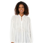 Imbracaminte Femei Vince Camuto Drop Shoulder Blouse with Pin Tucks New Ivory, Vince Camuto