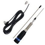 Pachet antena CB PNI ML160 145 cm si cablu de legatura PNI T601 cu lungimea de 4 metri pentru montaj pe suport fix