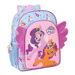 Ghiozdan My Little Pony Wild & free 32 x 38 x 12 cm Albastru Roz, My Little Pony