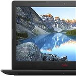 Laptop Dell Inspiron 3579 (Procesor Intel® Core™ i7-8750H (9M Cache, up to 3.9 GHz), Coffee Lake, 15.6" FHD, 16GB, 1TB HDD @5400RPM + 256GB SSD, nVidia GeForce GTX 1050Ti @4GB, Wireless AC, FPR, Linux, Negru)