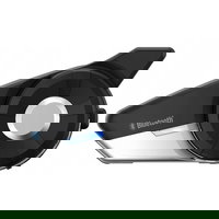 SENA Sistem de comunicare pentru motociclete, SENA 20S-EVO-11, Moto Intercom, Bluetooth 4.1, Raza de 2.0 km, Single Pack, Negru, SENA