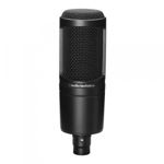 Audio-Technica AT2020 Microfon XLR de studio + AT8458a suport anti-soc pentru microfon