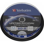 BD-R M-DISC Verbatim 4x, 25GB, 10buc, Spindle