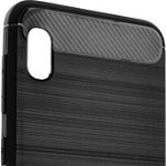 Husa ForCell Forcell CARBON pentru SAMSUNG Galaxy A71 neagra, ForCell