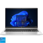 Laptop HP ProBook 450 G9 Procesor Intel® Core™ i5-1235U 12M Cache, up to 4.40 GHz, with IPU 15.6" FHD, 8GB, 256GB SSD, Intel Iris Xe Graphics, Win 11 DG Win 10 Pro, Argintiu