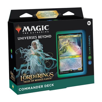 MTG - The Lord of the Rings Tales of Middle-earth Elven Council Commander Deck, Magic: the Gathering