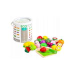 Set fructe din lemn, 20 de bucati - Ecotoys