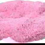 FLAMINGO Pat rotund pentru câini, 50cm, Roz