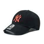 47brand șapcă MLB New York Yankees culoarea maro, cu imprimeu B-RGW17GWSNL-BW, 47 brand