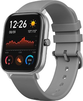 Amazfit gts smartwatch a1914 lava grey, amoled display, 5 atm water resistance, lava grey