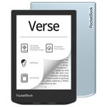 eBook Reader PocketBook Verse PB629, ecran tactil 6.0 E Ink Carta™ 1200, 212dpi, 8GB, SMARTlight, G-sensor, WiFi, Bright Blue, PocketBook