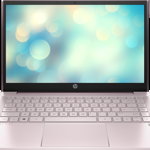 Laptop ultraportabil HP Pavilion 14-dv0074nq cu procesor Intel Core i7-1165G7, 14", Full HD, 8GB, 512GB SSD, Intel Iris Xe Graphics, Free DOS, Warm Gold
