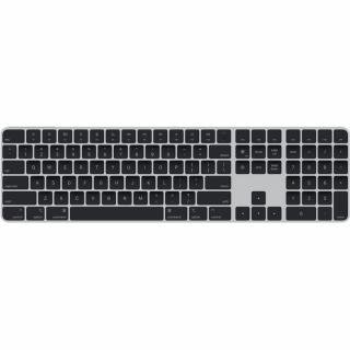 Tastatura Magic Keyboard cu Touch ID si Numeric Keypad pentru modelele Mac cu Apple silicon - International Keyboard - QWERTY - taste negre - MMMR3