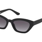 Guess, Ochelari de soare cat-eye cu aspect tortoise, Maro, Piersica, 53-19-140