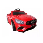 Masinuta electrica cu telecomanda, roti EVA, scaun piele Mercedes SL63 - Rosu, R-Sport