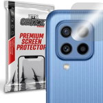 Folie de protectie camera foto, GrizzGlass HybridGlass Camera de sticla hibrida pentru lentile pentru Samsung Galaxy M22, GrizzGlass