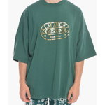Palm Angels Missoni Crew Neck Heritage Lamè Printed T-Shirt Green