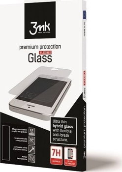 Folie Protectie Sticla Flexibila 3MK pentru Samsung Galaxy A40, Structura Incasabila, 7H, 0.3 mm