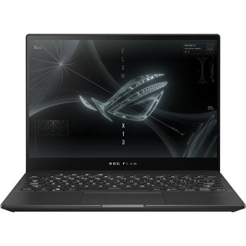 Laptop Gaming ASUS ROG Flow X13 GV301QE cu procesor AMD Ryzen™ 9 5980HS, 13.4", WUXGA, 120Hz, 32GB, 1TB SSD, NVIDIA® GeForce RTX™ 3050 Ti 4GB, ROG XG Mobile GC31S cu NVIDIA® GeForce RTX™ 3080, Windows 10 Home, Off Black-Supernova Edition