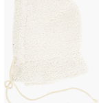 RUSLAN BAGINSKIY Drawstringed Teddy Hood White, RUSLAN BAGINSKIY