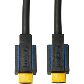 Cablu audio video de mare viteza pentru Ultra HD , Logilink , Premium HDMI 2.0 1.8 m , negru, LogiLink