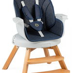 Scaun de masa rotativ Momi Navy Blue